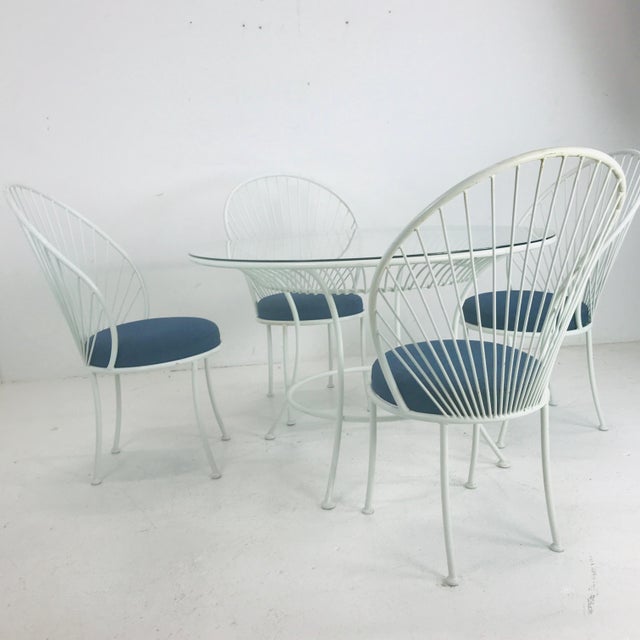 Clamshell Patio Set in Style of Salterini | Chairish