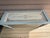 Vintage Etched Glass Carved Wood Console Table For Sale - Image 6 of 16
