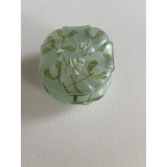 1920s Green Antique Trinket Boxes - 7 Pieces For Sale - Image 13 of 18