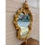 French Provincial Louis XV Cartouche Rococo Baroque Gilt Wood Wall Mirror For Sale - Image 3 of 12