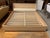 California King Bespoke Natural Oak Wood Platform Bed Frame For Sale - Image 4 of 12