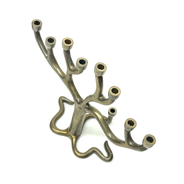 Rosenthal ‘Tree of Life’ Menorah by Sandra Kravitz for Rosenthal For Sale - Image 4 of 9