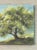 English Small Vintage Original Landscape Oil Painting on Canvas Board, Signed Price For Sale - Image 3 of 4
