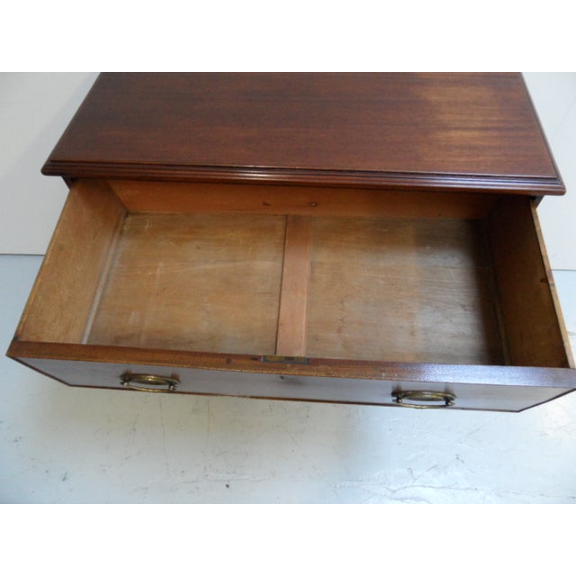 Wood Antique Mahogany Chest of Drawers For Sale - Image 7 of 18