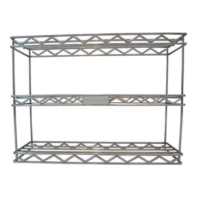 Dean & Deluca Stainless Spice Rack Chairish