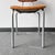 Mid-Century Aluminium Chair with Orange Fabric For Sale - Image 14 of 18