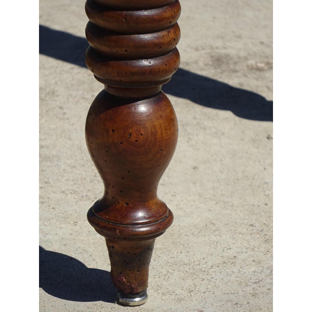 Walnut Top Flap Table For Sale - Image 18 of 18