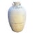 Vintage 13" Incised White Terracotta Amphora Urn - Heavy Studio Pottery For Sale