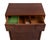 1950s Widdicomb Dale Ford Mid Century Walnut Five Drawer Tall Chest Restored For Sale - Image 13 of 17