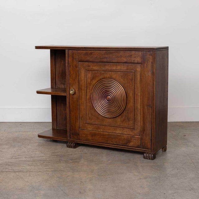 French Carved Wood Side Table in the Style of Charles Dudouyt For Sale In Los Angeles - Image 6 of 13