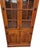 1990s Ethan Allen Country Craftsman Hutch China Cabinet Shelf Display Knotty Pine For Sale - Image 5 of 12