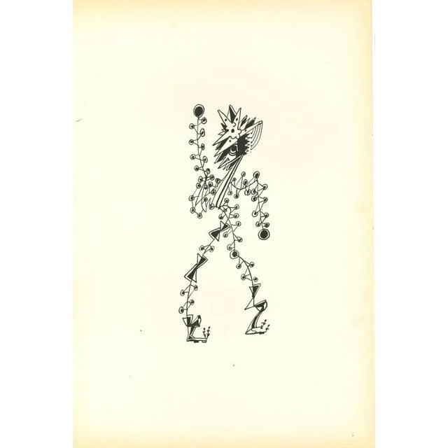 Composition of Diodora is an original Lithography realized by Bruno Capacci in 1950. The artwork is part of an edition in...