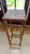A beautifully crafted vintage plant stand in tortoiseshell bamboo with a tightly woven herringbone rattan top. Slender,...