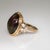 Black 4.5Ct Black Opal Ring With Earth Mined Diamonds Accents: Solid 14k Gold, 15x10mm For Sale - Image 8 of 8