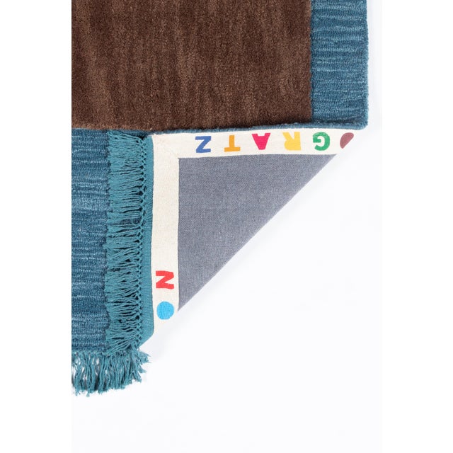 Novogratz by Momeni Atticus Teddy in Navy Rug - 5'X7' For Sale In Atlanta - Image 6 of 7