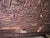 Antique Early 20th Century Nautical Themed Wooden Coal/Firewood Box With Brass Embossed Exterior Panels For Sale - Image 9 of 12