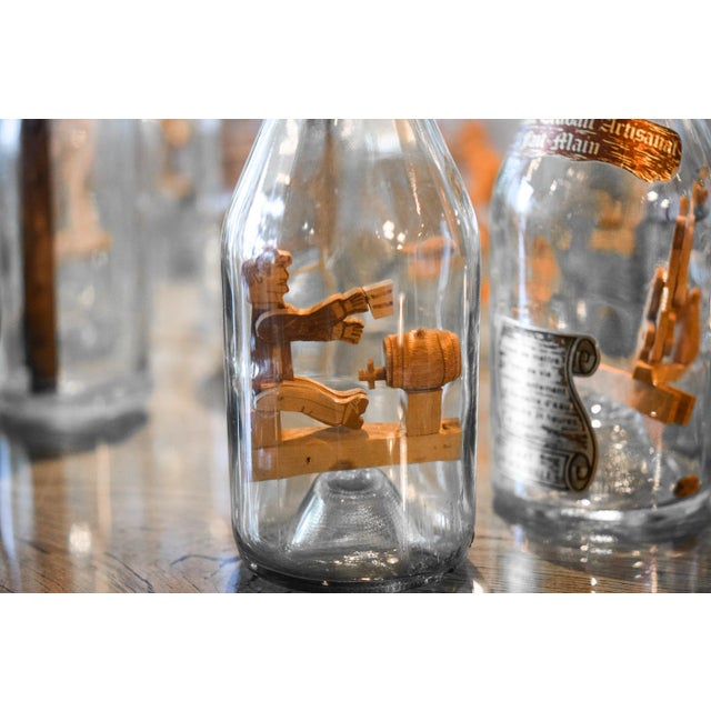Bottles in Savoyard Folk Art, Set of 40 For Sale - Image 3 of 16