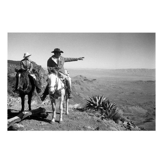Erich Andres, Riding Through the Desert, Photographic Print For Sale