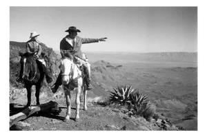 Erich Andres, Riding Through the Desert, Photographic Print