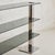 Glass + Chrome Console Table or Shelf, Italy 1970s For Sale - Image 4 of 11