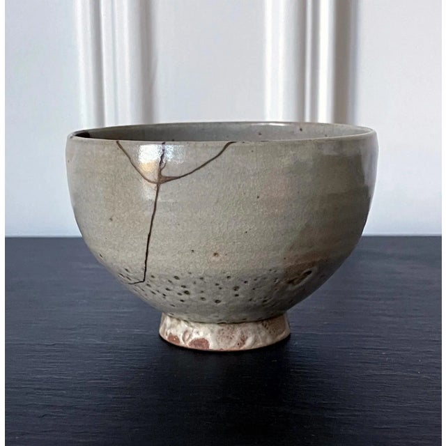 17th Century Antique Korean Ceramic Gohon Chawan Tea Bowl Joseon Dynasty For Sale - Image 5 of 13