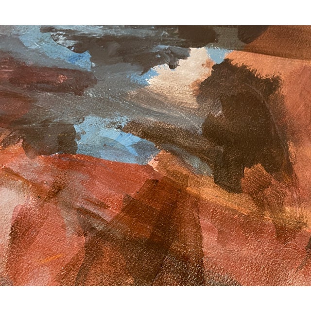 Abstract Painting by San Francisco Artist Aidan Sobon For Sale - Image 4 of 7