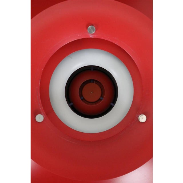 Red PH 5 Hanging Lamp by Poul Henningsen for Louis Poulsen, 1960s For Sale - Image 10 of 18