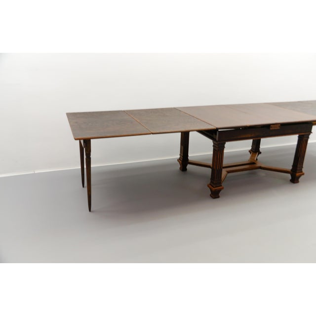 Historic Extendable Dining Table, Germany, 19th Century For Sale - Image 4 of 18