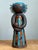 Mid-Century Modern Vintage Hand Painted Ceramic Figurine Candlestick For Sale - Image 3 of 12
