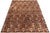 1990s Shabby Chic Gabbeh Brown/Beige Wool Rug - 6'0'' X 8'8'' For Sale - Image 5 of 10