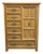 Link Taylor Solid Pine Taos Collection Southwestern Spanish Revival 43" Door Chest 716-309 For Sale