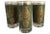 Vintage Hollywood Regency 24k-Gold Decorated Ice Bucket & Tumblers - Set of 5 For Sale - Image 4 of 7
