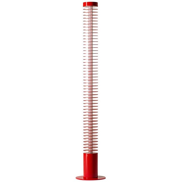 Red Aluminium Higher Version Iride Floor Lamp by Ico Parisi for Cassina For Sale - Image 9 of 9