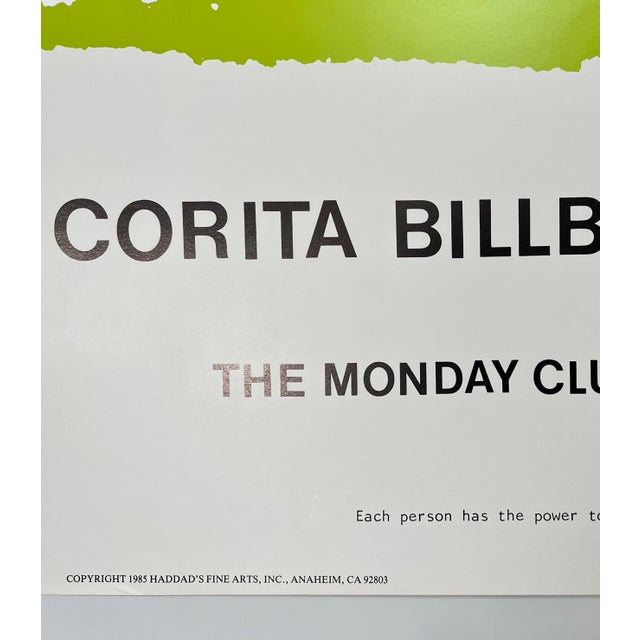 Pop Art Mary Corita (Sister Corita) Kent, Vintage Original Poster Sister Corita Kent Lithograph Pop Art "Life Without War", 1985 For Sale - Image 3 of 8