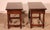 Spanish Bedside Tables in Walnut, 1950s, Set of 2 For Sale - Image 6 of 11