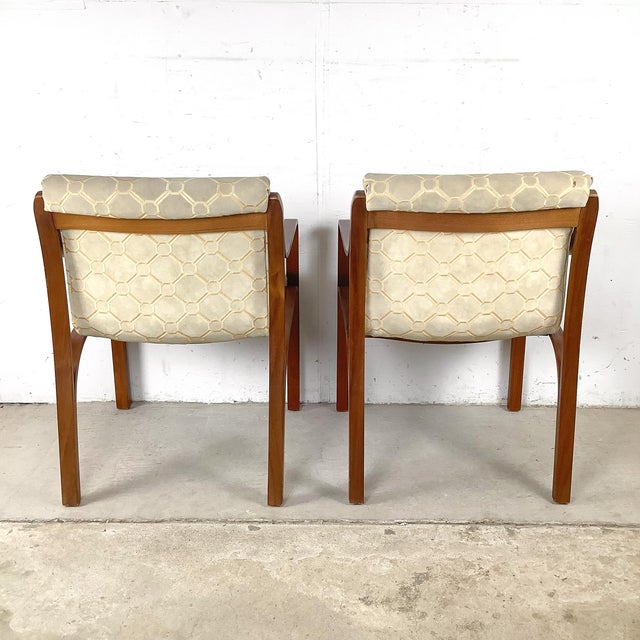 Pair of Vintage 1970s Bentwood Lounge Armchairs — Mid-Century Modern, Thonet Style For Sale - Image 16 of 18