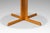 Wood Mid-Century Danish Modern Petite Pedestal Coffee Table in White Oak by Dyrlund, Denmark, C. 1960s For Sale - Image 7 of 18