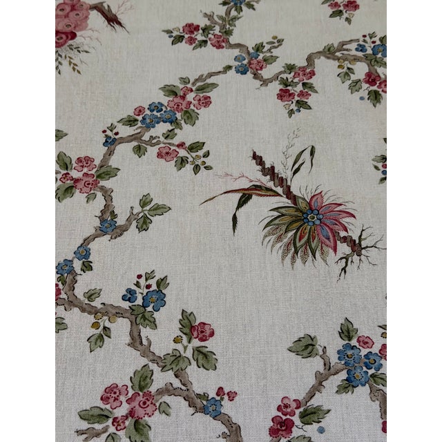 2020s Sanderson X Giles Deacon Trelliage Fabric 4 Yards For Sale - Image 5 of 6