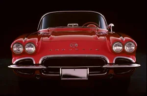 1962 Chevy Corvette Print by Ron Avery - 14x11