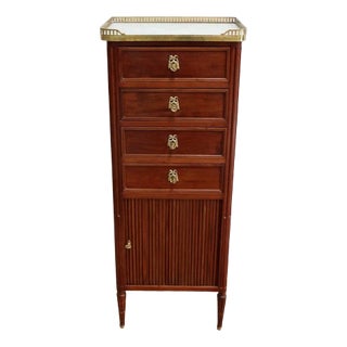 Louis XVI Style Cabinet, Late 19th-Century For Sale