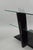 Modern Late 20th Century Black Lacquer & Glass 3 Tier Space Age End Tables - A Pair For Sale - Image 3 of 11