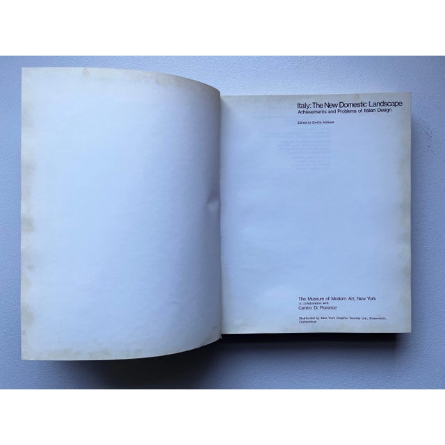 1972 Italy The New Domestic Landscape, MoMA Book For Sale - Image 11 of 11