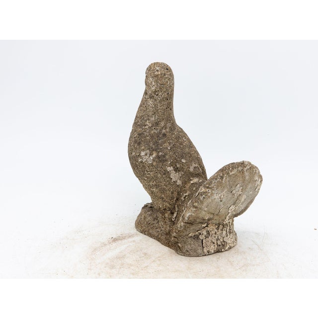 Concrete Dove Garden Ornament, England 20th Century For Sale In New York - Image 6 of 9