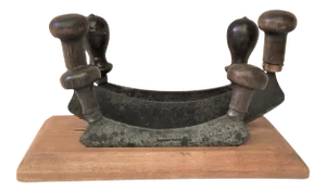 French Set of 3 Iron Choppers, circa 1900