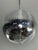 Mid-Century Modern Large Mirror Mosaic Disco Ball with Rotor, 1980s For Sale - Image 3 of 9