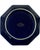 Blue Vintage Le Grand Hotel Paris Cobalt Blue Ceramic Ashtray Catchall Dish For Sale - Image 8 of 9