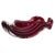 Large Red Sommerso Murano Glass Shell Bowl attributed to Alfredo Barbini, 1960s For Sale - Image 12 of 12