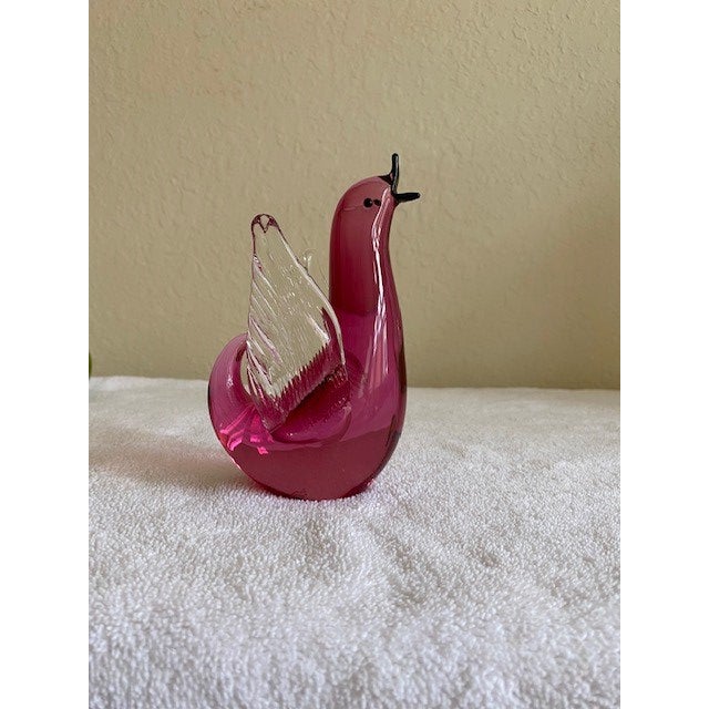 Seguso Formia Vetri Di Murano Glass Birds For Sale - Image 12 of 14