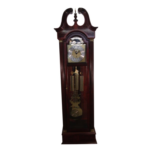 Howard Miller Ambassador Collection Mahogany Grandfathers Clock Chairish