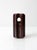 This is a large vintage ceramic guy strain electric insulator, featuring a rich brown glaze and a classic design with...